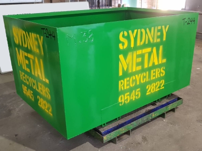 M sized Scrap Metal Bin